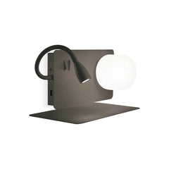 Book Wall light Lelft/Right - White/Black Finish - Cusack Lighting