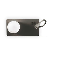 Book Wall light Lelft/Right - White/Black Finish - Cusack Lighting