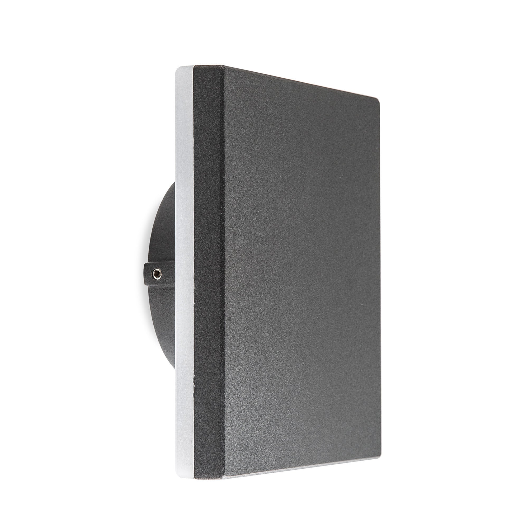 Bora Round/Square Wall Lamp, 9.6W LED, 3000K, 720lm, IP54, White,Anthracite,Rust Brown  3yrs Warranty