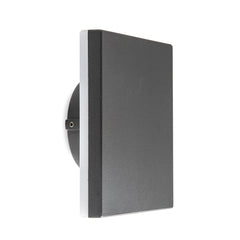 Bora Round/Square Wall Lamp, 9.6W LED, 3000K, 720lm, IP54, White,Anthracite,Rust Brown  3yrs Warranty