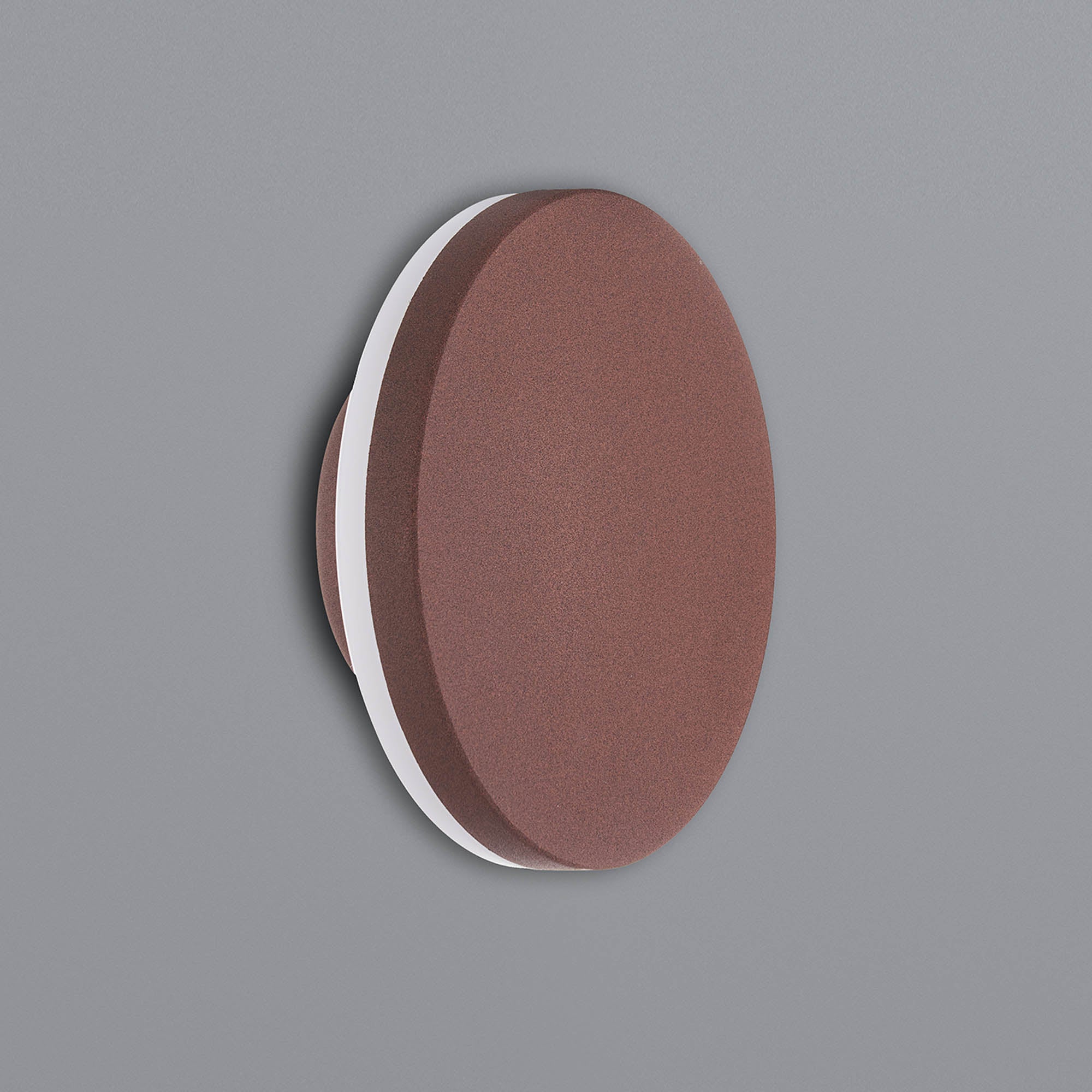 Bora Round/Square Wall Lamp, 9.6W LED, 3000K, 720lm, IP54, White,Anthracite,Rust Brown  3yrs Warranty