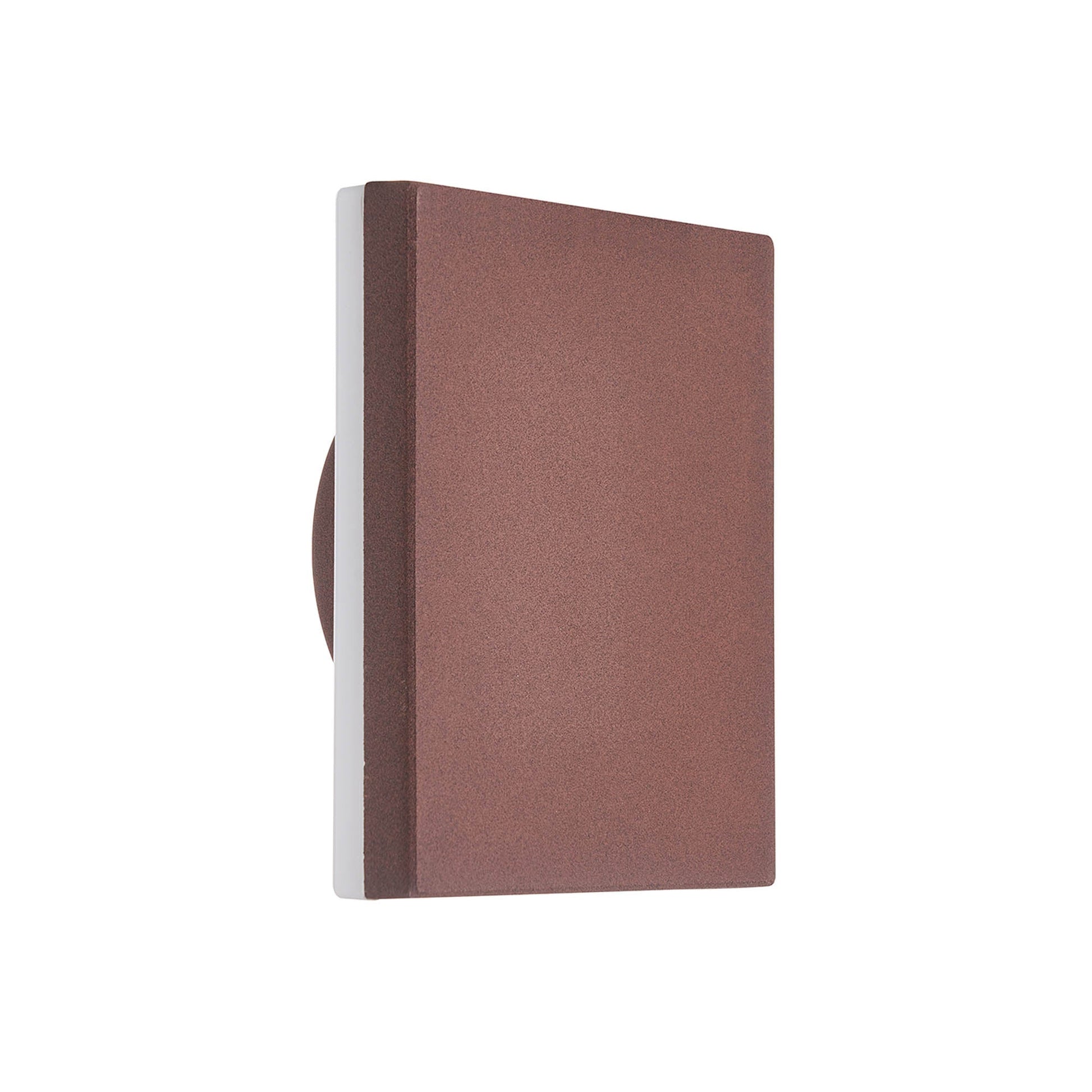 Bora Round/Square Wall Lamp, 9.6W LED, 3000K, 720lm, IP54, White,Anthracite,Rust Brown  3yrs Warranty