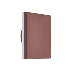 Bora Round/Square Wall Lamp, 9.6W LED, 3000K, 720lm, IP54, White,Anthracite,Rust Brown  3yrs Warranty