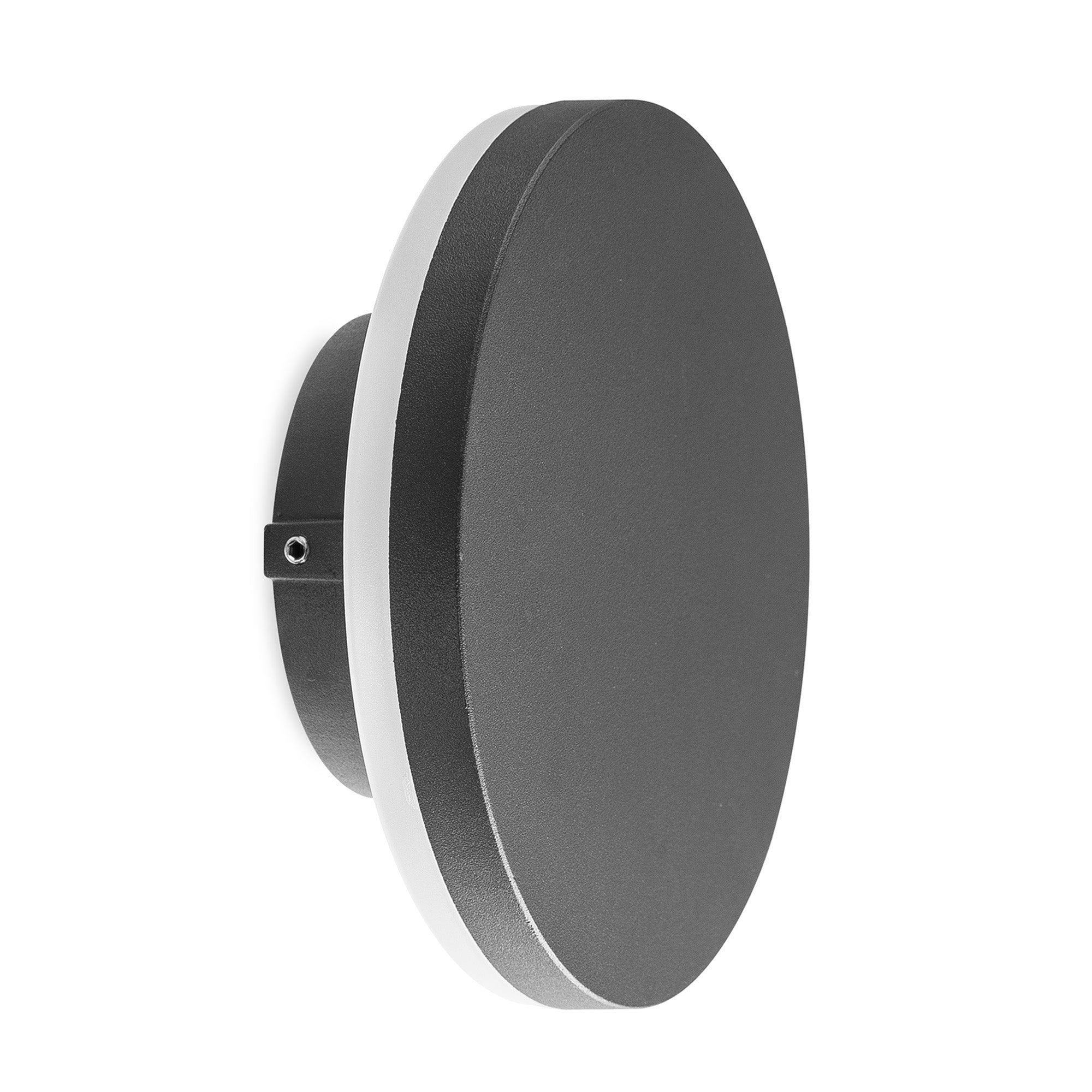Bora Round/Square Wall Lamp, 9.6W LED, 3000K, 720lm, IP54, White,Anthracite,Rust Brown  3yrs Warranty