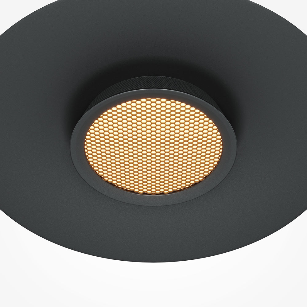El Plate Pendant lamp- Black/ White Finishes