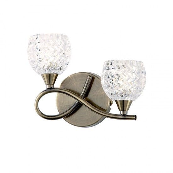 Boyer Wall Light Antique Brass - Left/Right - Cusack Lighting