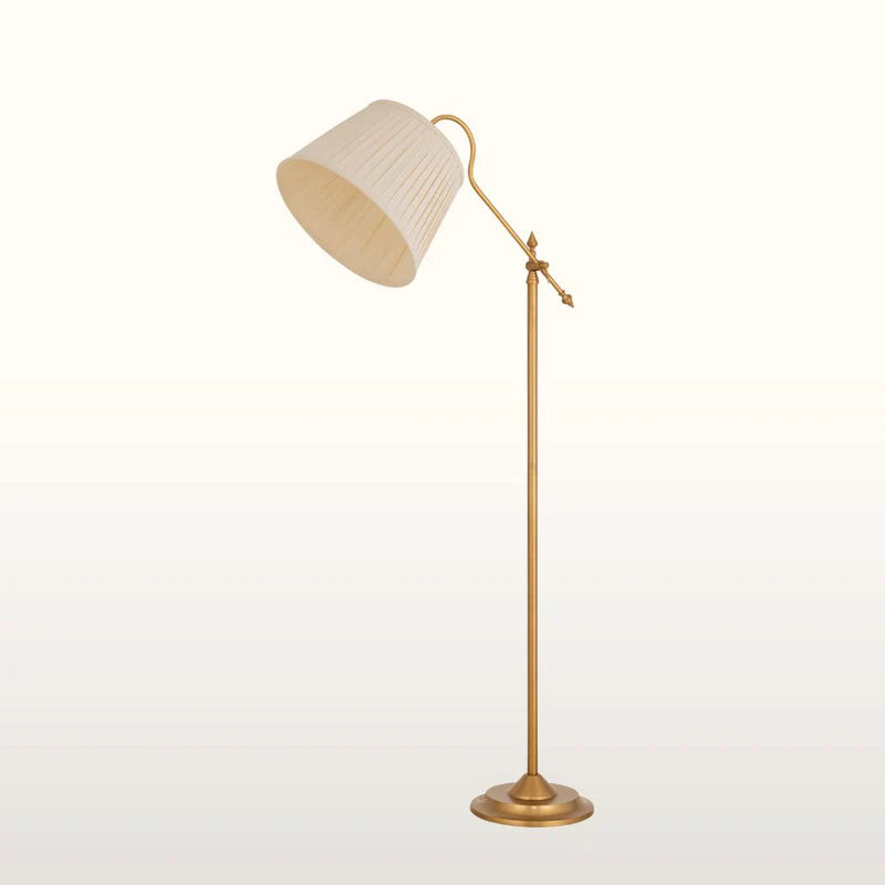 Reading Floor Lamp- Brass Finish