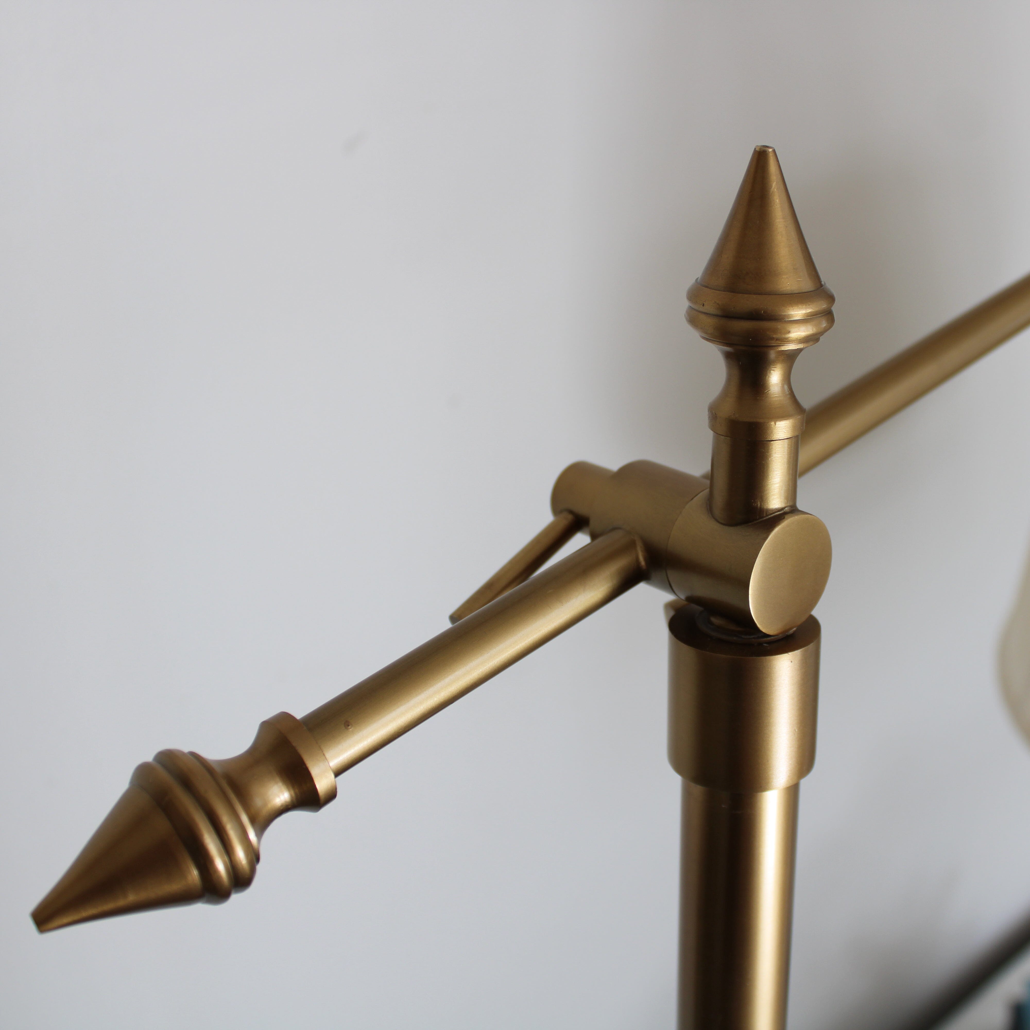 Reading Floor Lamp- Brass Finish
