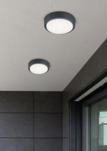 Breg Anthracite IP54 Outdoor LED Wall Light
