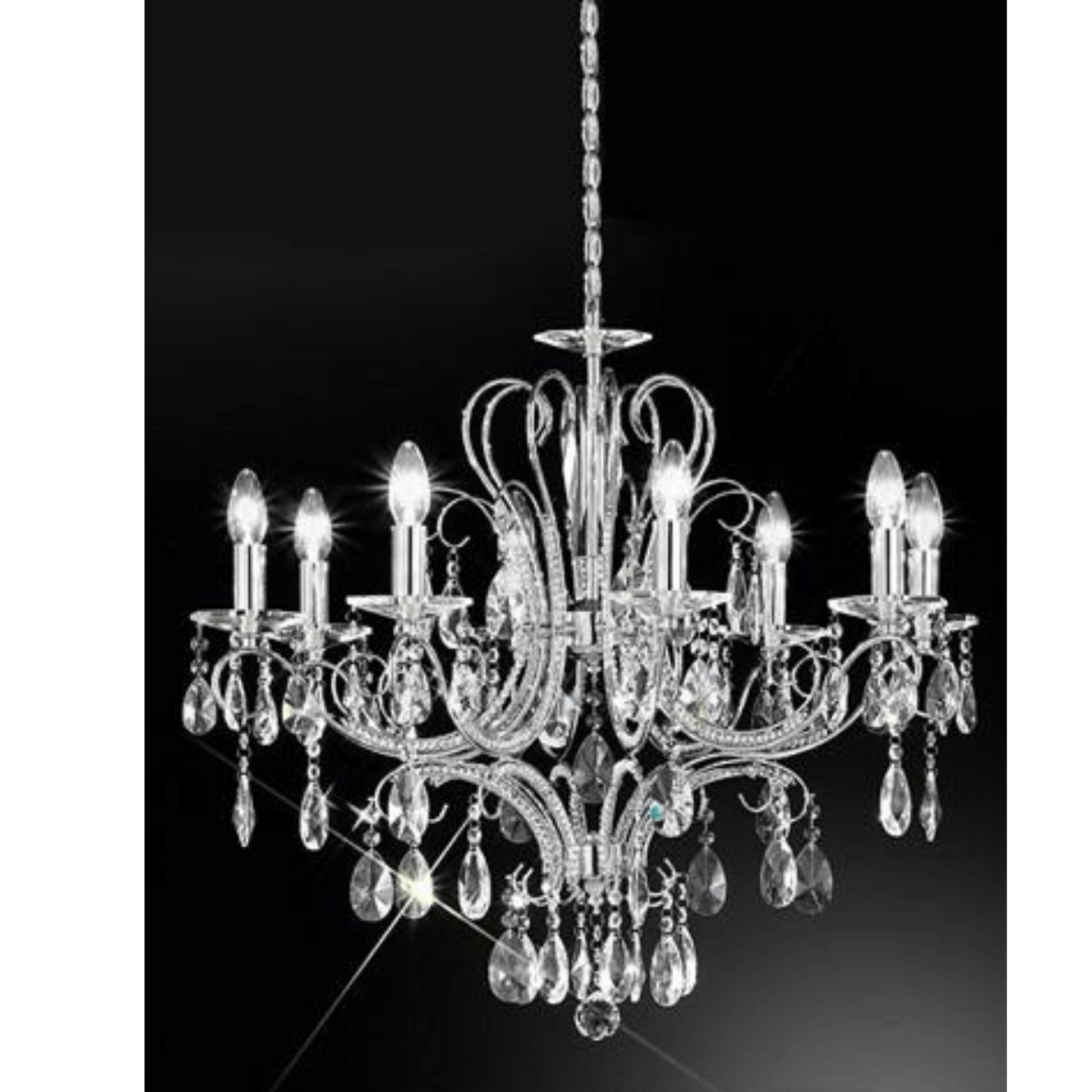 Bridget 8Lt Chandelier - Cusack Lighting