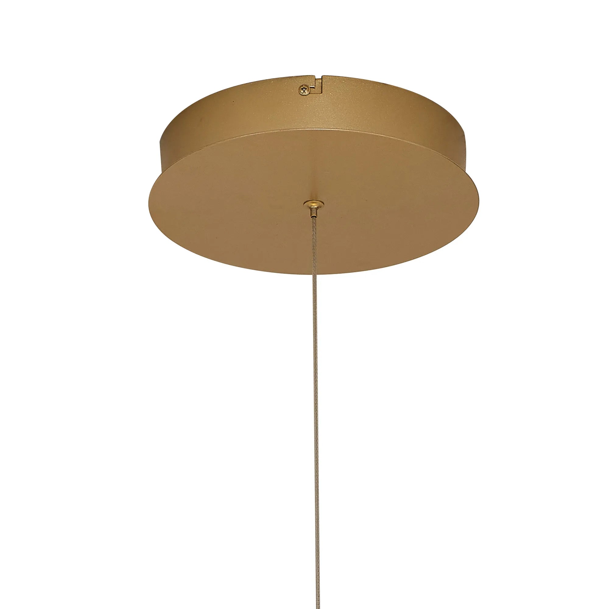 Berte 55cm Triac Dimmable Looped Spiral Pendant