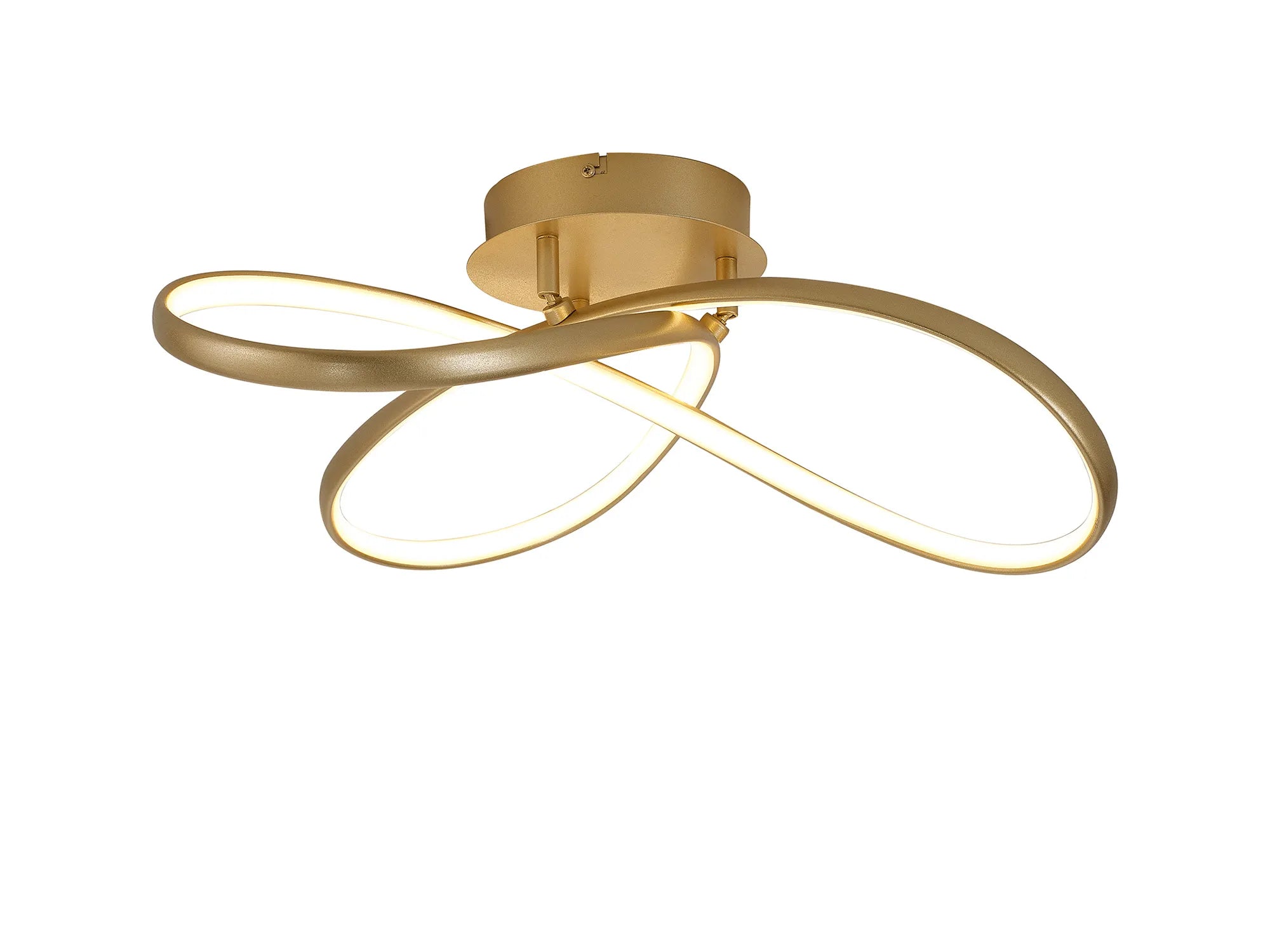 Berte Semi Flush Dimmable Looped Ceiling