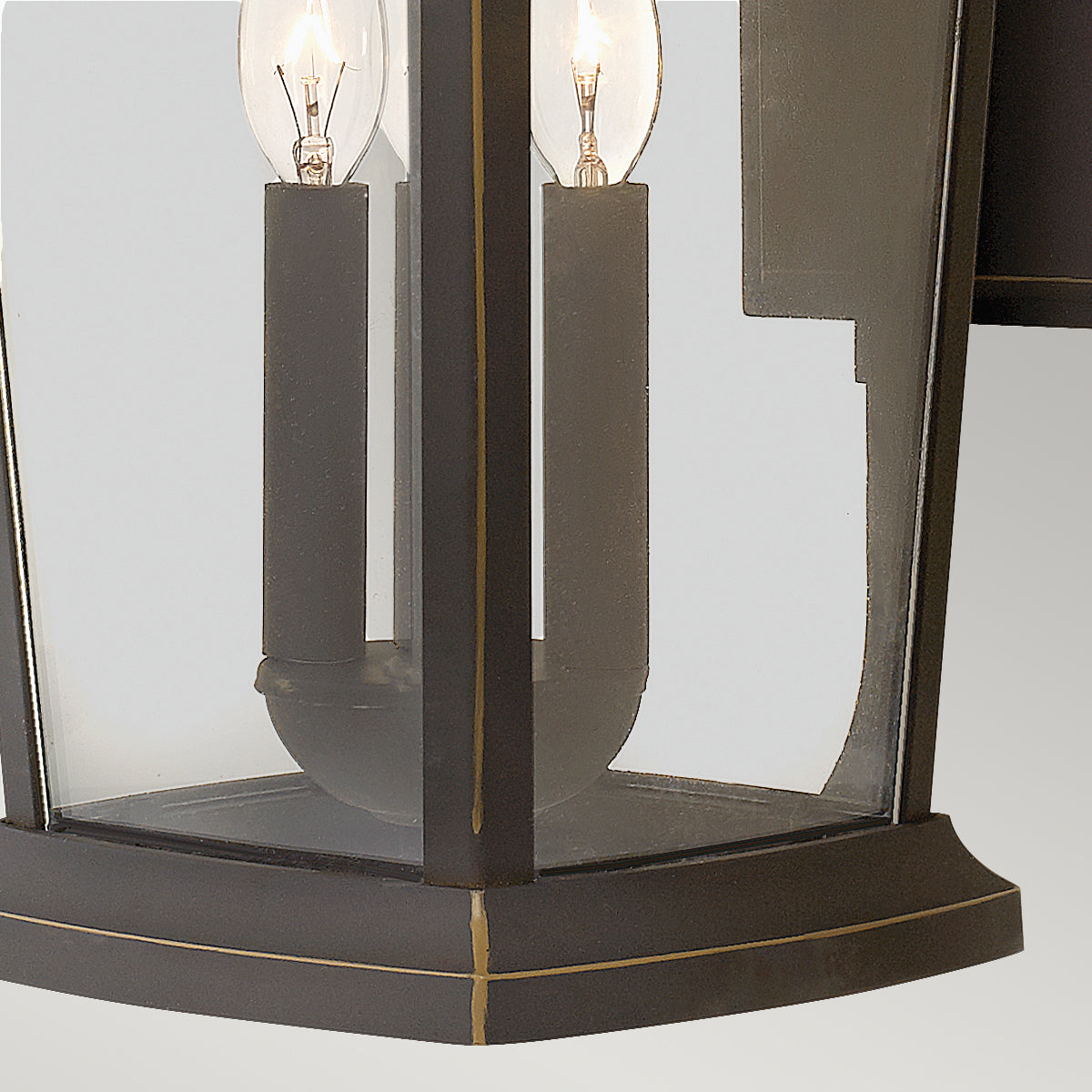 Bromley Large Wall Lantern - Oil Rubbed Bronze Finish