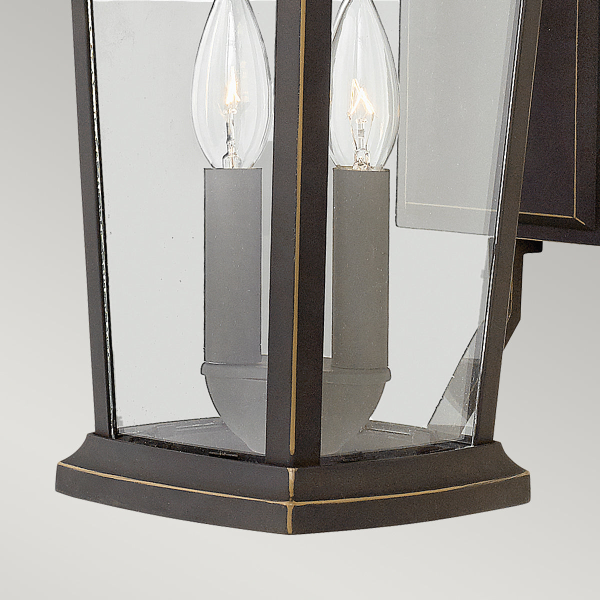 Bromley Medium Wall Lantern - Oil Rubbed Bronze Finish