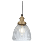 Brooklyn Glass Cone Pendant - 7 Inch - Cusack Lighting