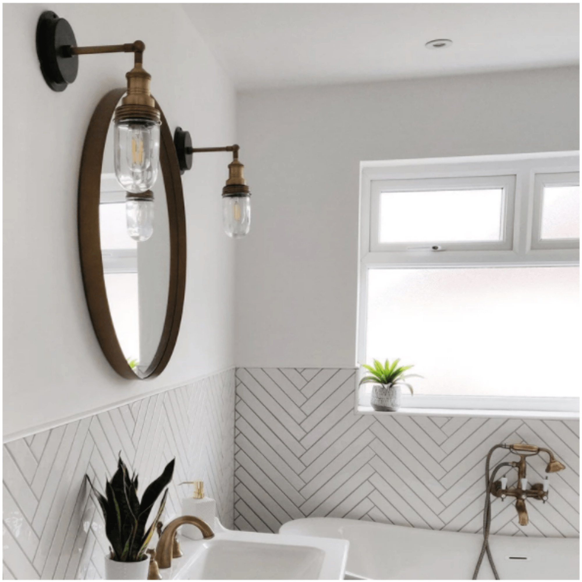 Brooklyn Outdoor Dome Wall Light - Pewter, Copper, Brass