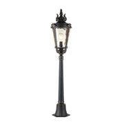 Baltimore 1 Light Medium/Large Pillar - Weathered Bronze IP44 E27