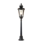 Baltimore 1 Light Medium/Large Pillar - Weathered Bronze IP44 E27