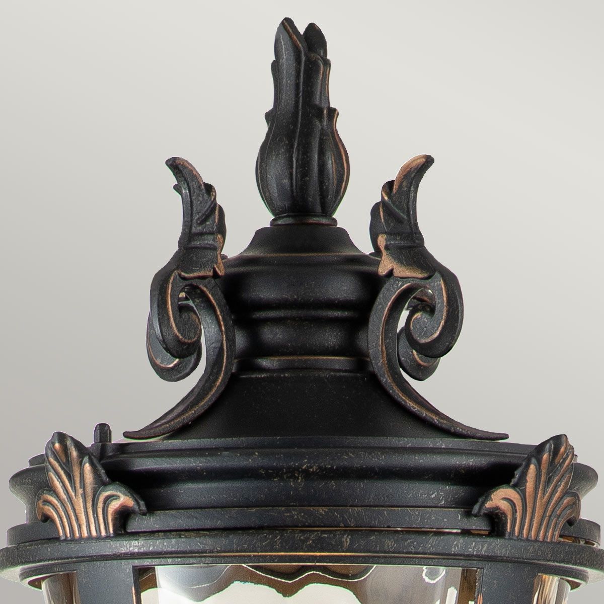 Baltimore 1 Light Medium/Large Pillar - Weathered Bronze IP44 E27
