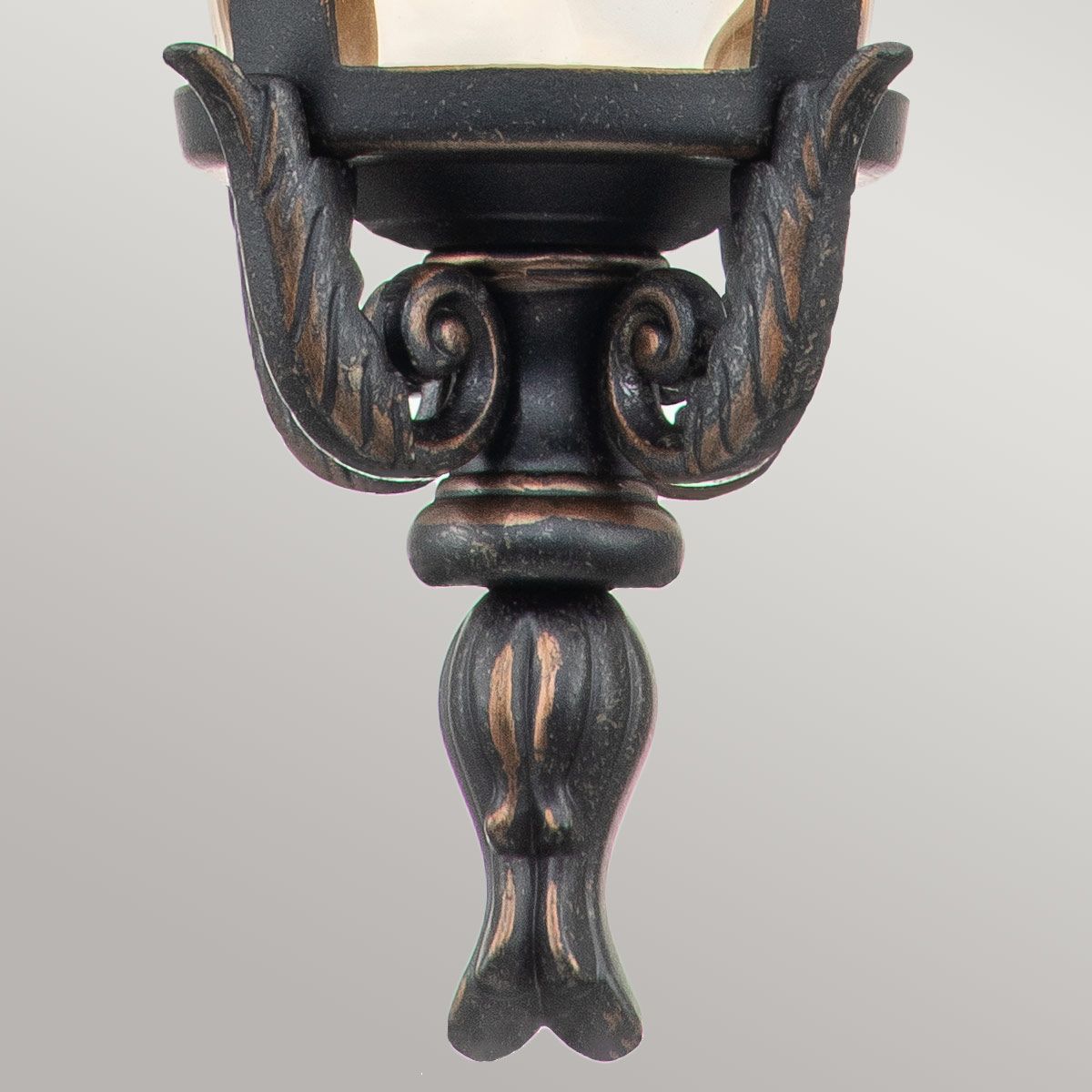 Baltimore 1 Light Medium/Large Chain Lantern - Weathered Bronze IP44 E27