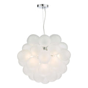 Dar Bubbles 6Lt Centre Ceiling Light - Polished Chrome Finish, IP20