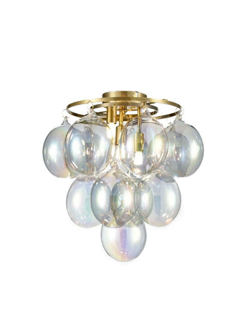 Clementine Ceiling Light- Smoke/ Clear