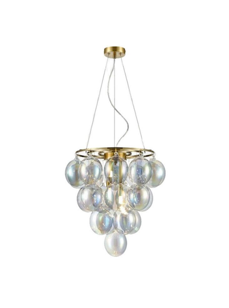 Clementine 4/6Lt Pendant- Smoke/Clear