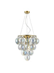 Clementine 4/6Lt Pendant- Smoke/Clear