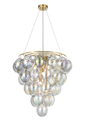 Clementine 4/6Lt Pendant- Smoke/Clear
