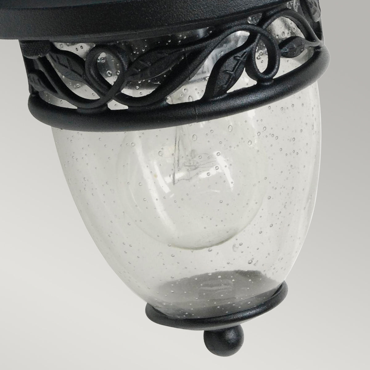 Burford Wall Lantern – Weathered Zinc Finish