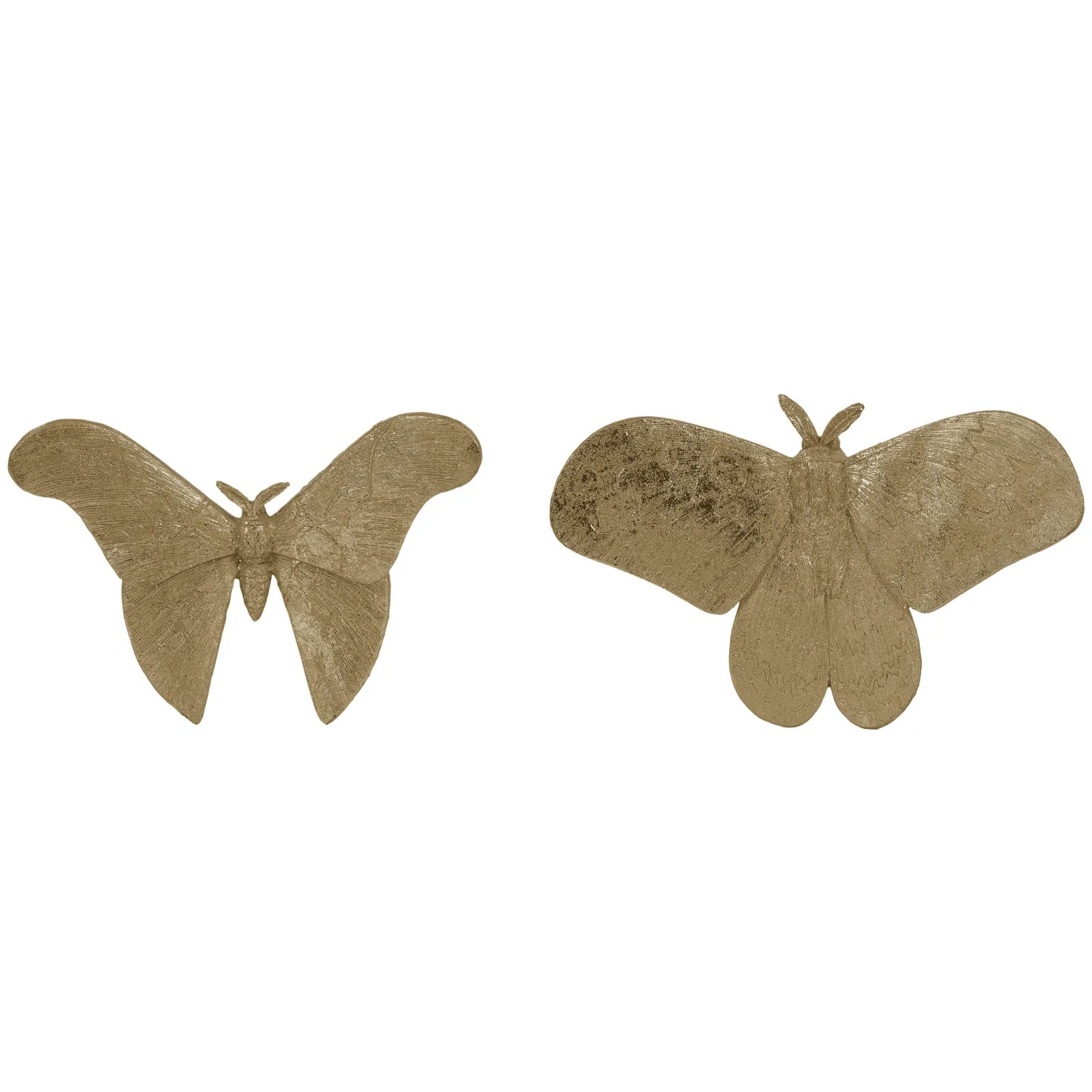 Butterfly Pair - Gold Finish
