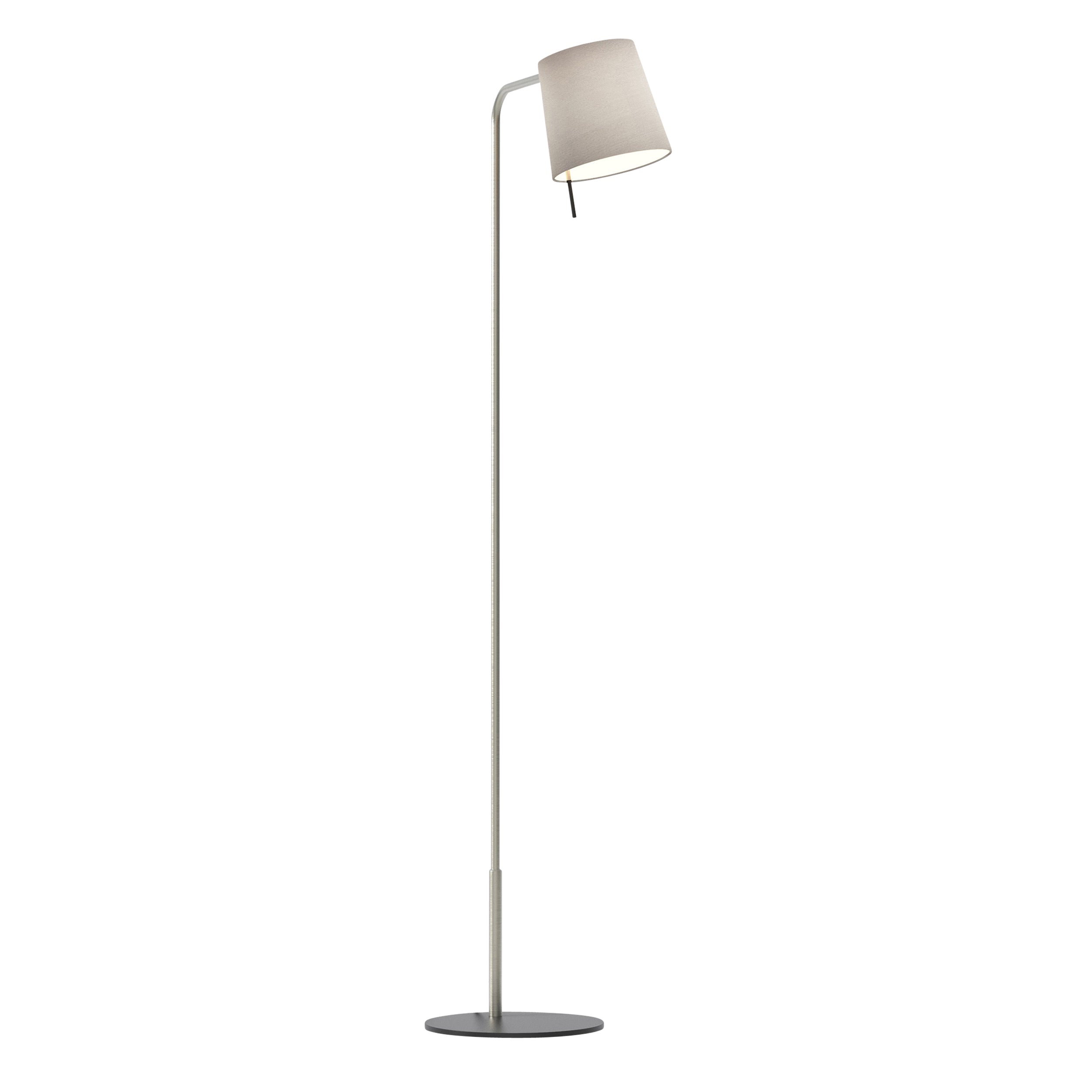 Mitsu Floor Lamp- Matt Nickel/ Bronze