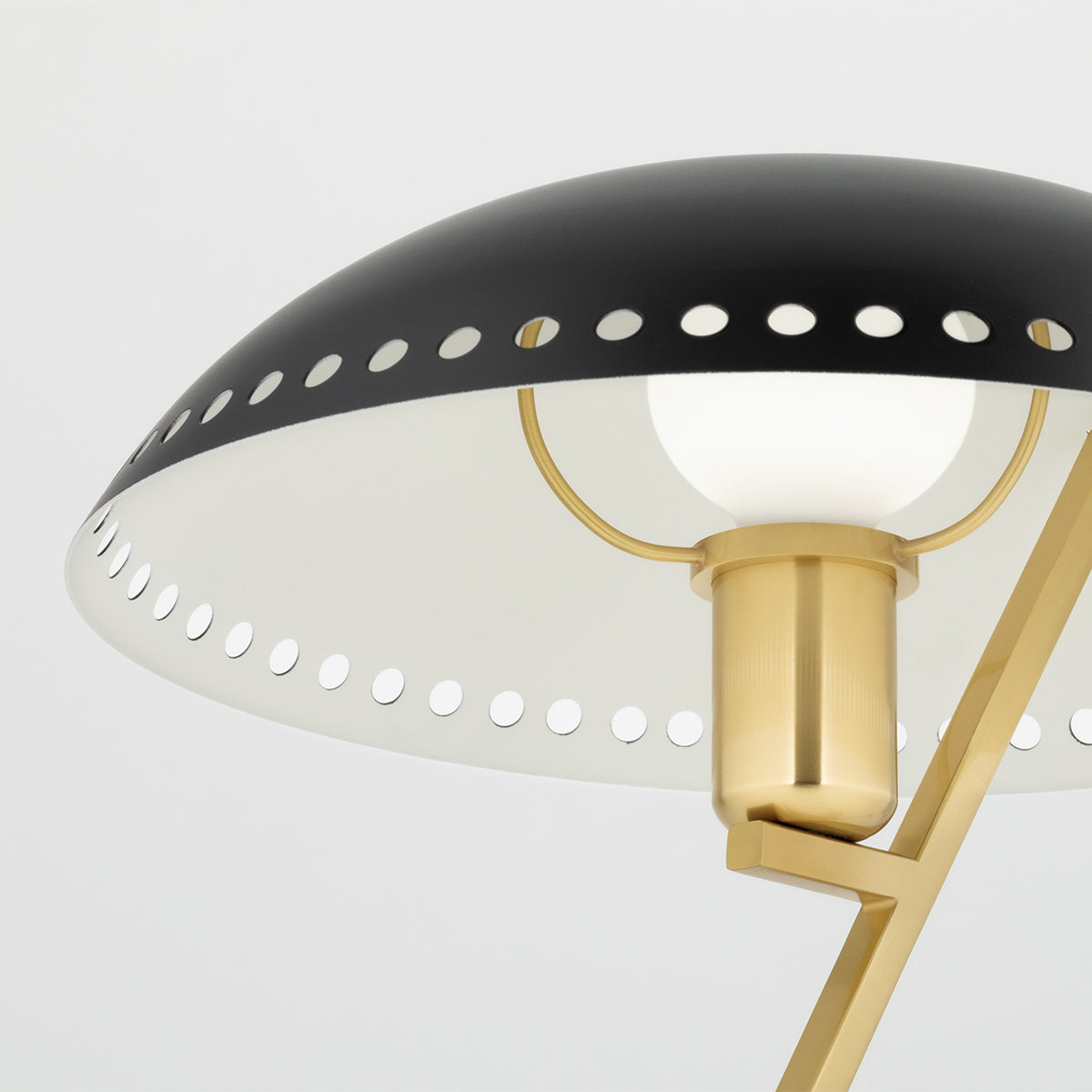 Landis 1Lt Table Lamp - Brass & Black