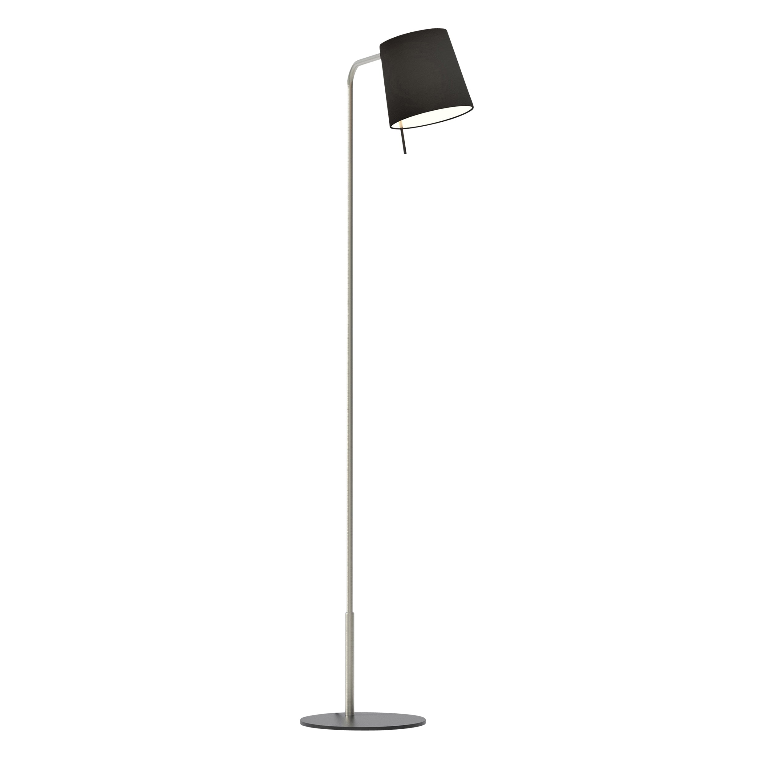 Mitsu Floor Lamp- Matt Nickel/ Bronze