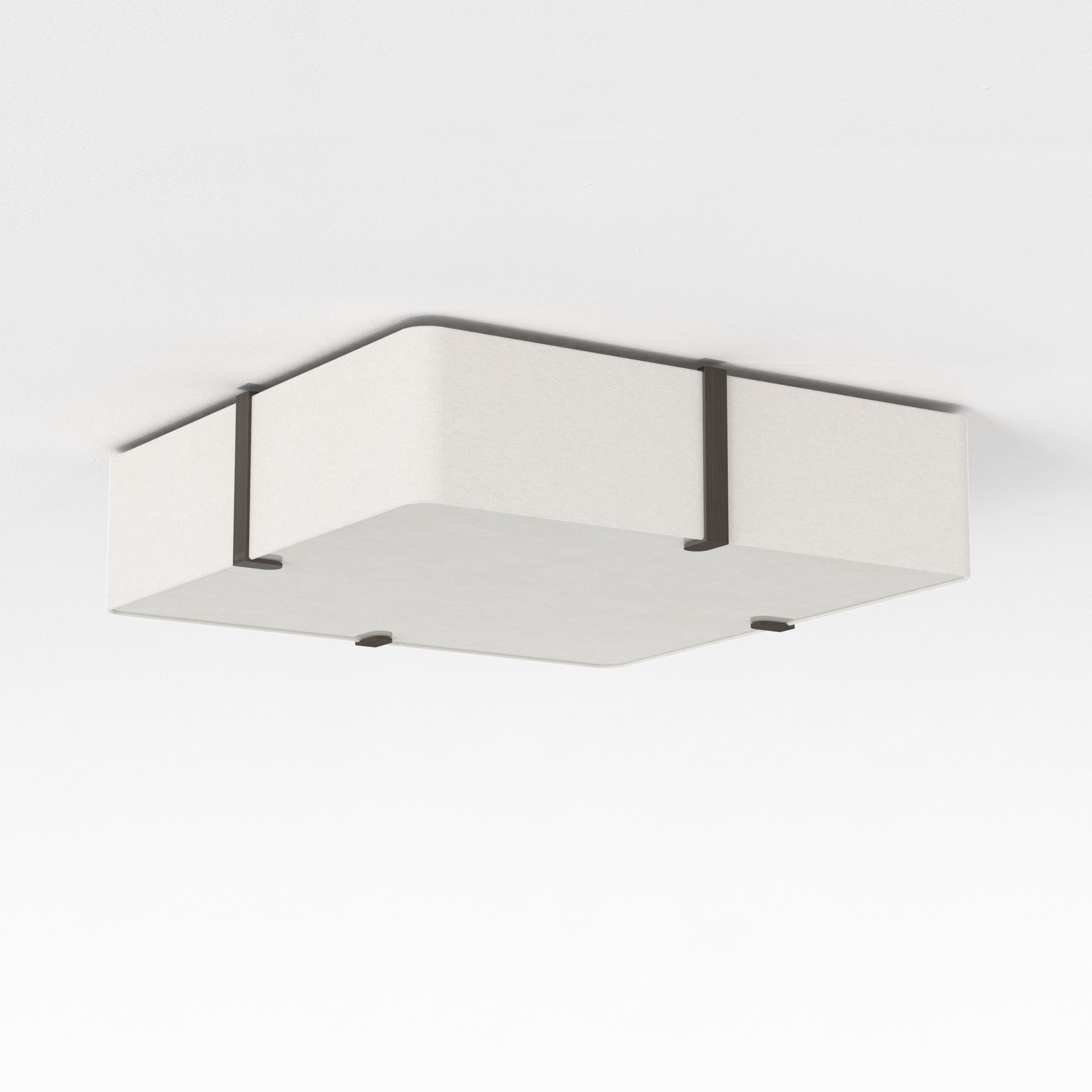 Elba Square 350/500 Shade- White/ Putty Finishes