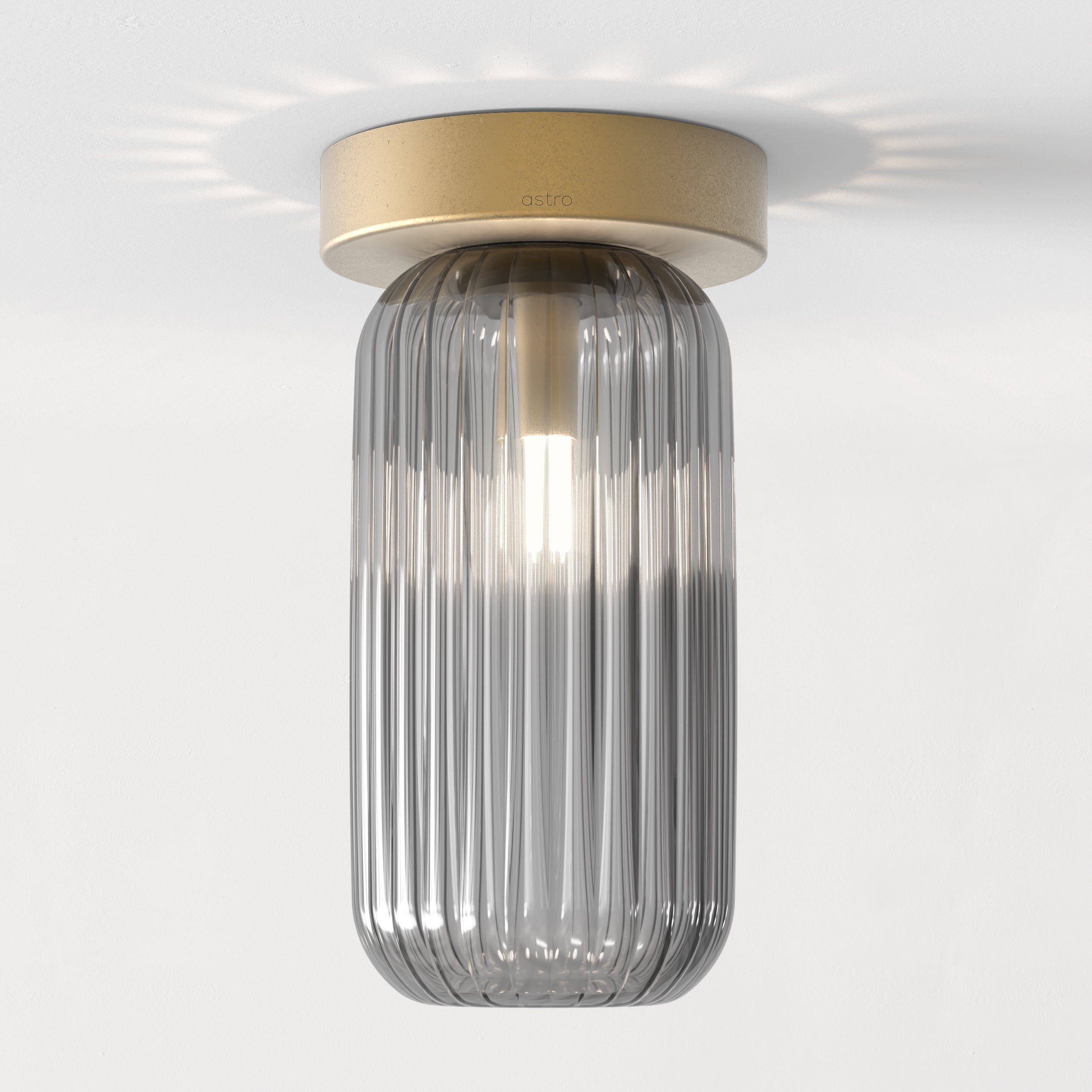 Tacoma Reed Ribbed Glass