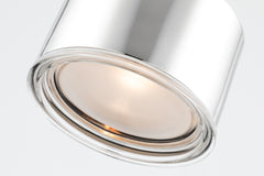 Nora 1Lt Wall Sconce- Aged Brass/ Polished Nickel
