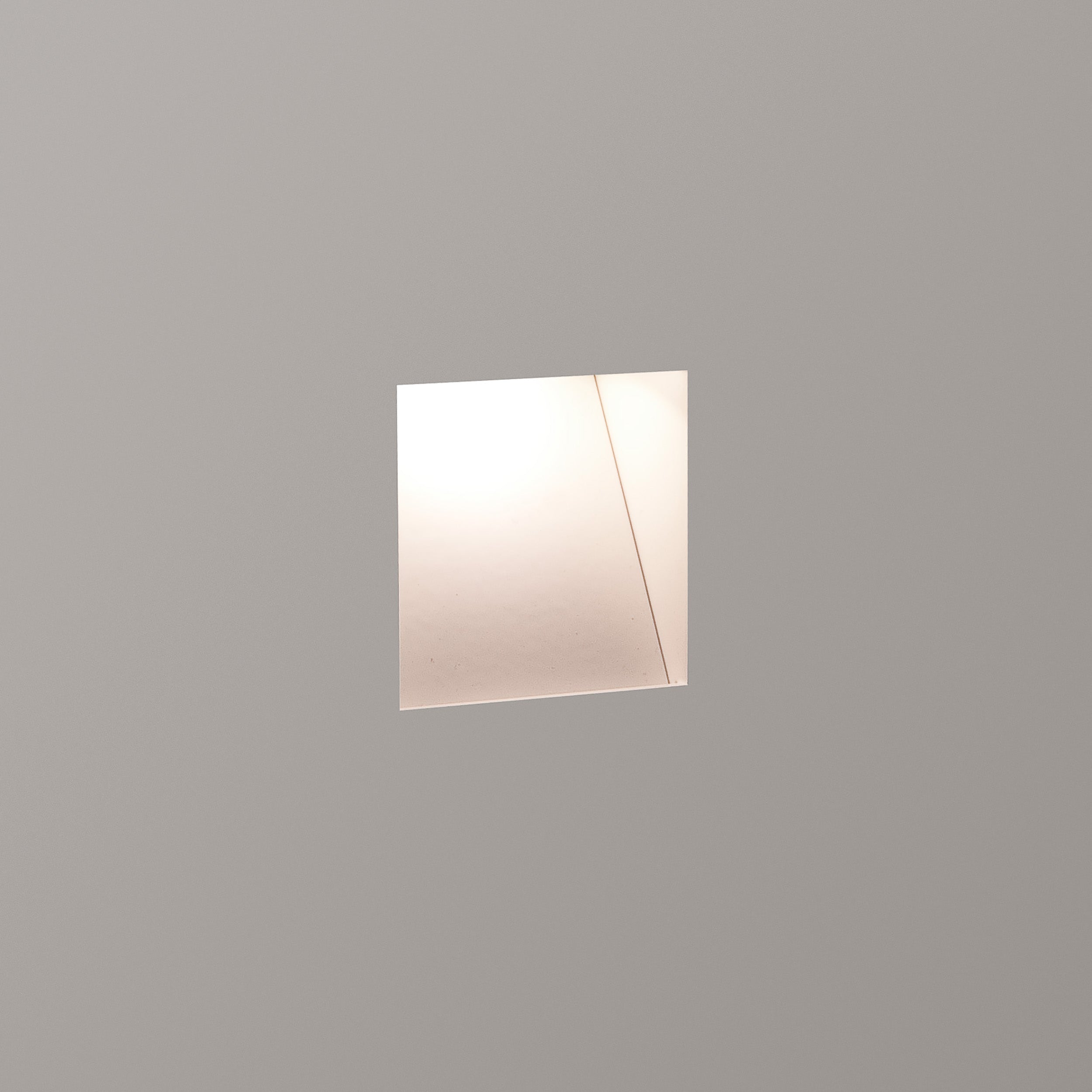 Borgo Trimless Bathroom Recessed Wall Light Integrated LED IP20 Various Types - Matt White Finish