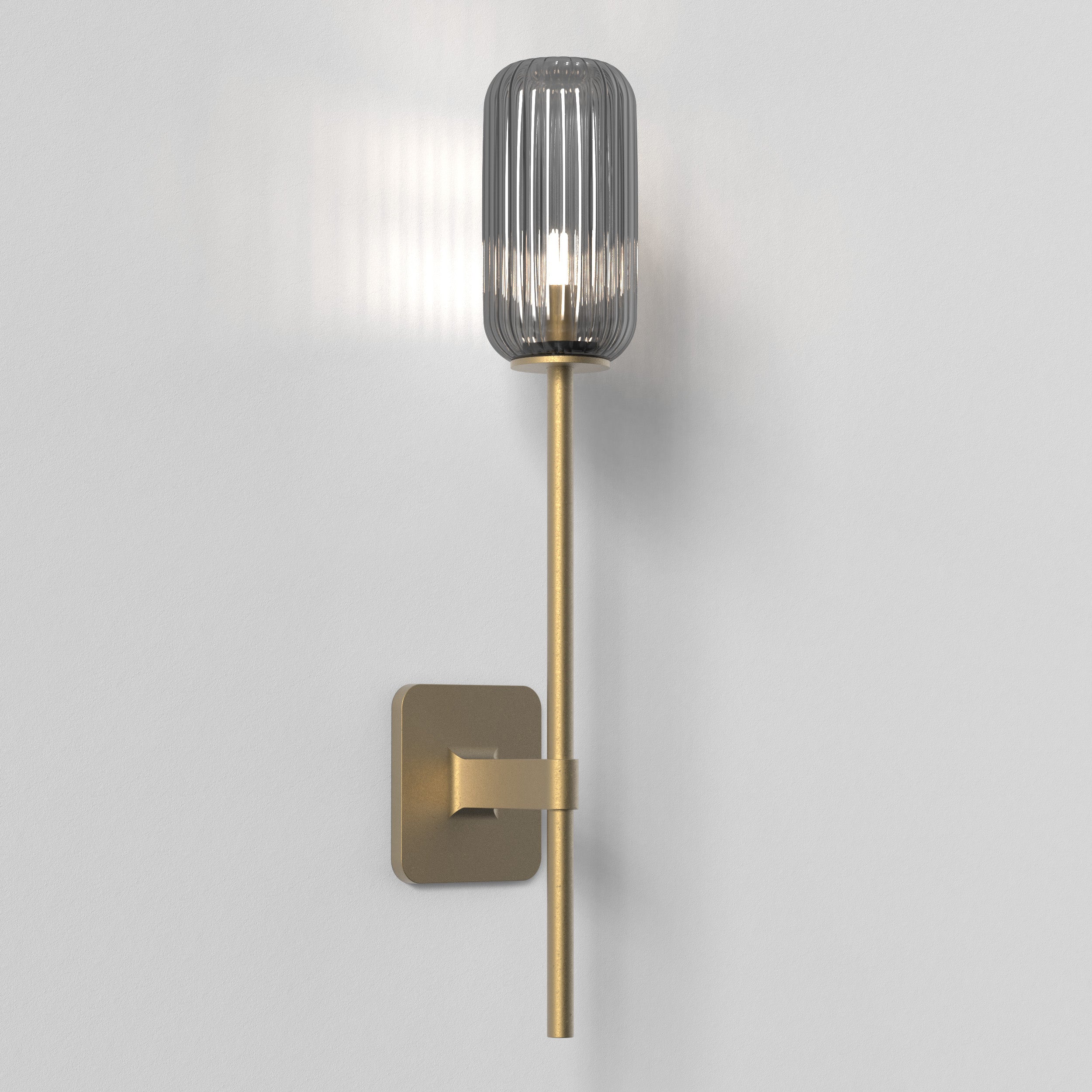 Tacoma Reed Ribbed Glass