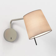 Mitsu Swing Arm Wall Light- Matt Nickel/Bronze