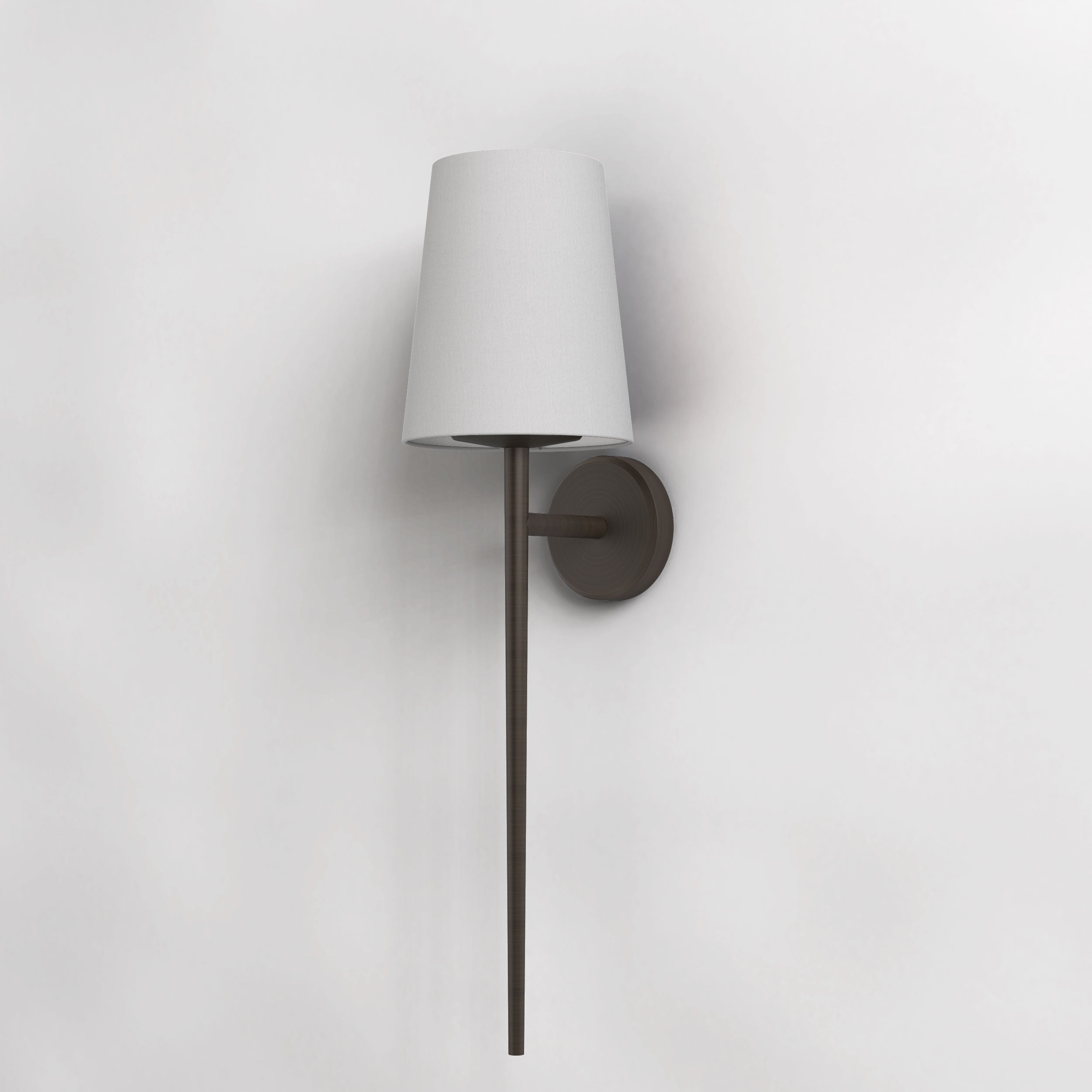 Beauville Bathroom Wall Light- Polished Chrome/ Bronze