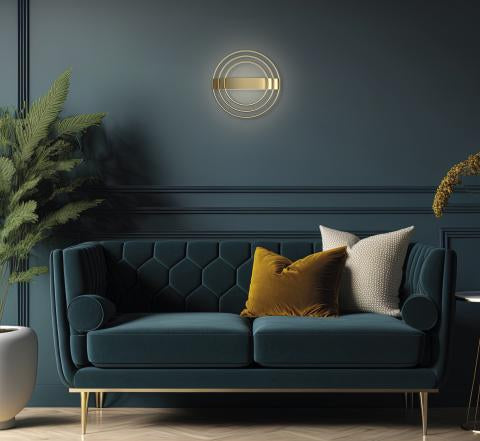 Ringo Wall Light- Black/ Gold