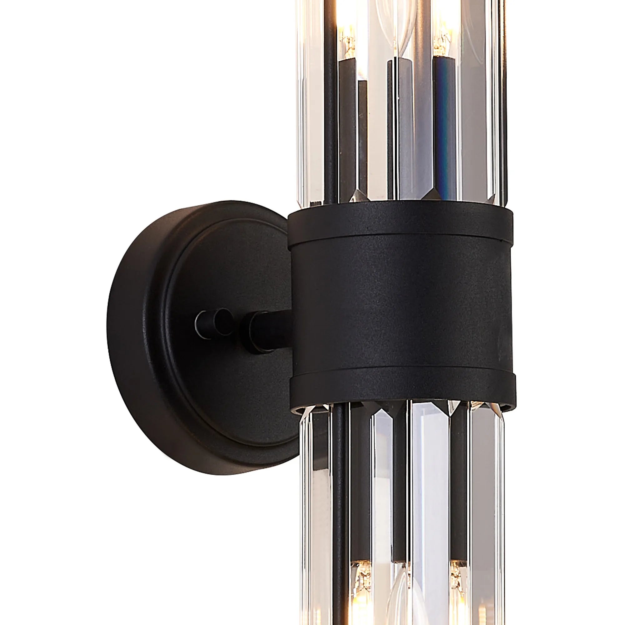 Clarin 2lt Crystal Wall Light- Various Finishes