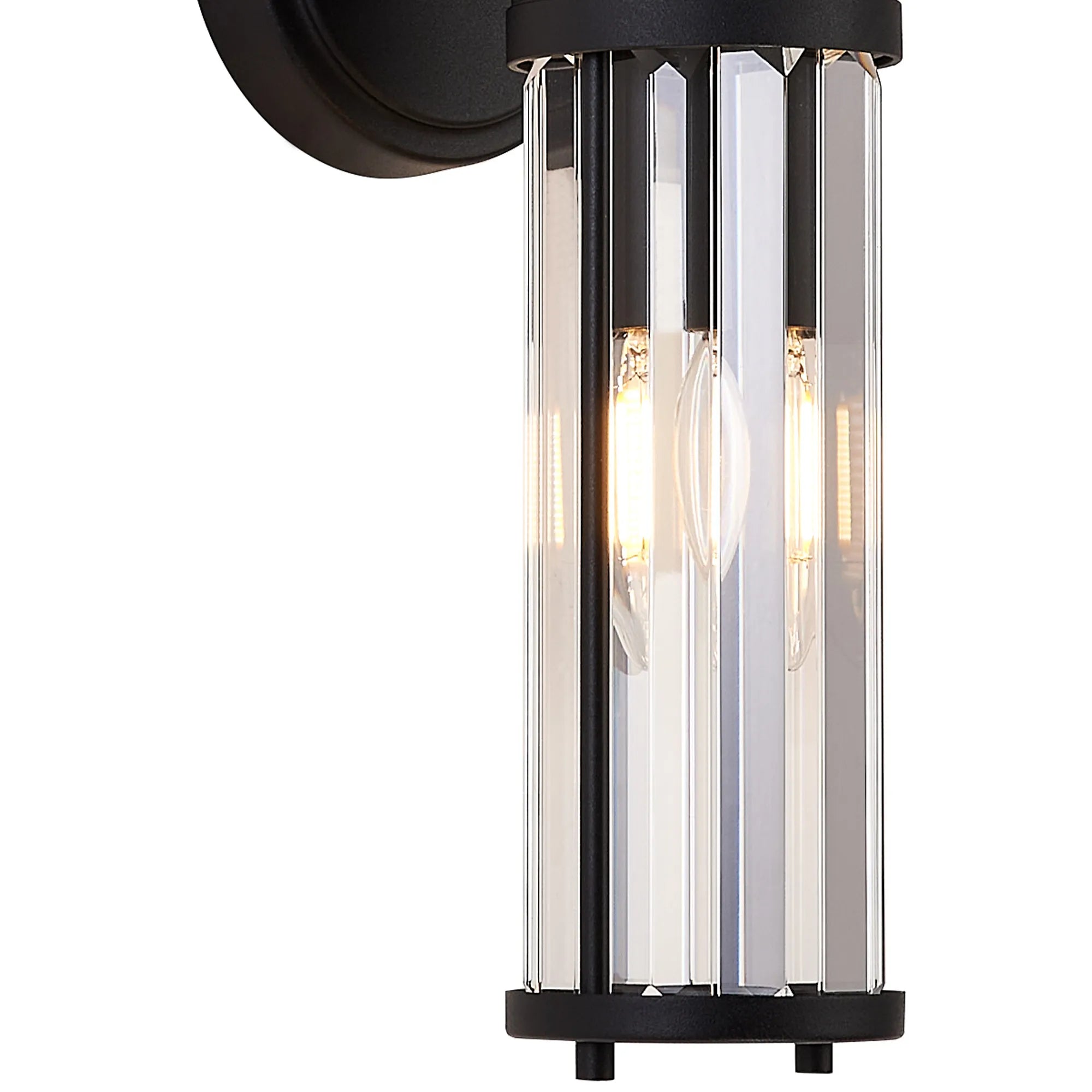 Clarin 2lt Crystal Wall Light- Various Finishes