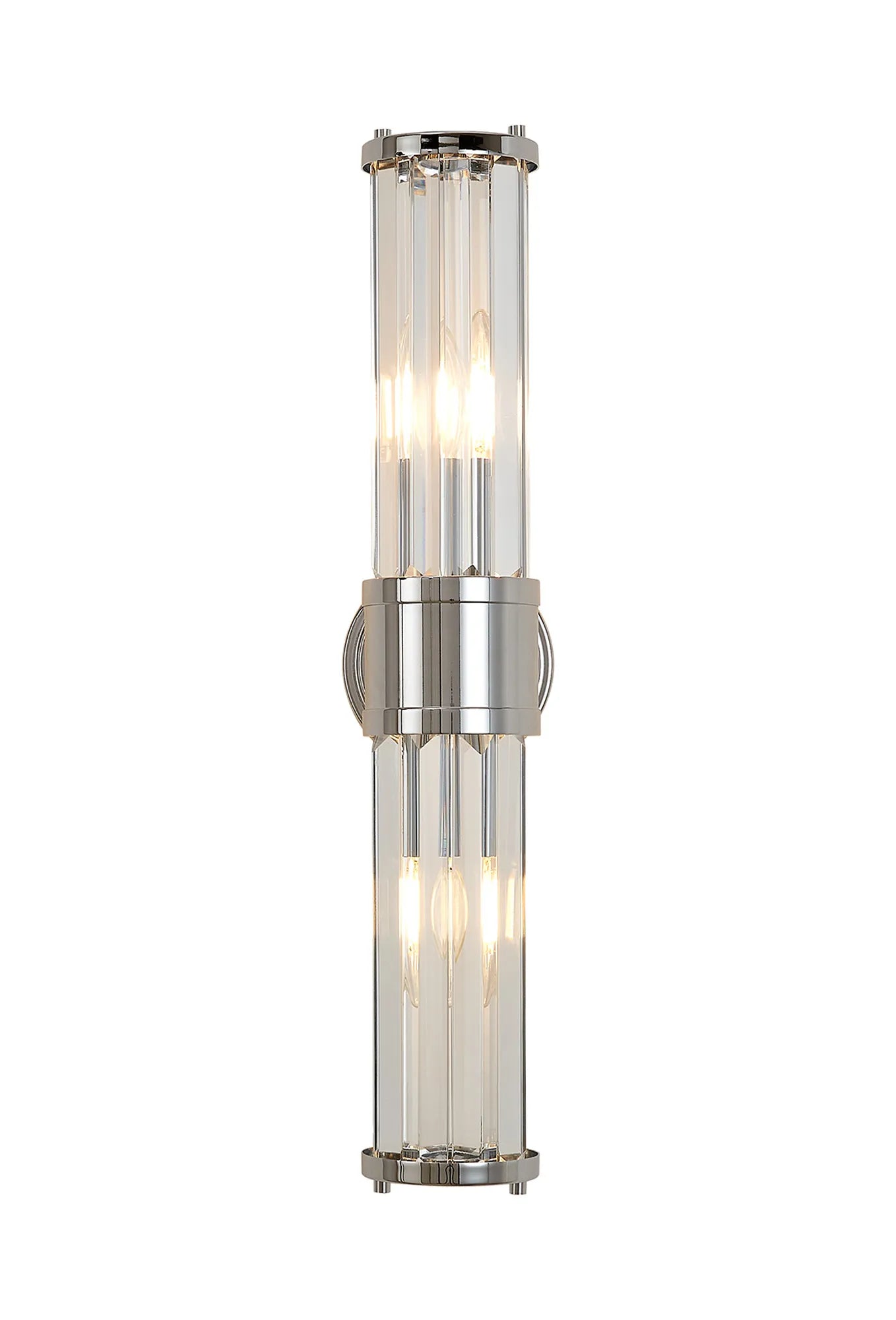 Clarin 2lt Crystal Wall Light- Various Finishes