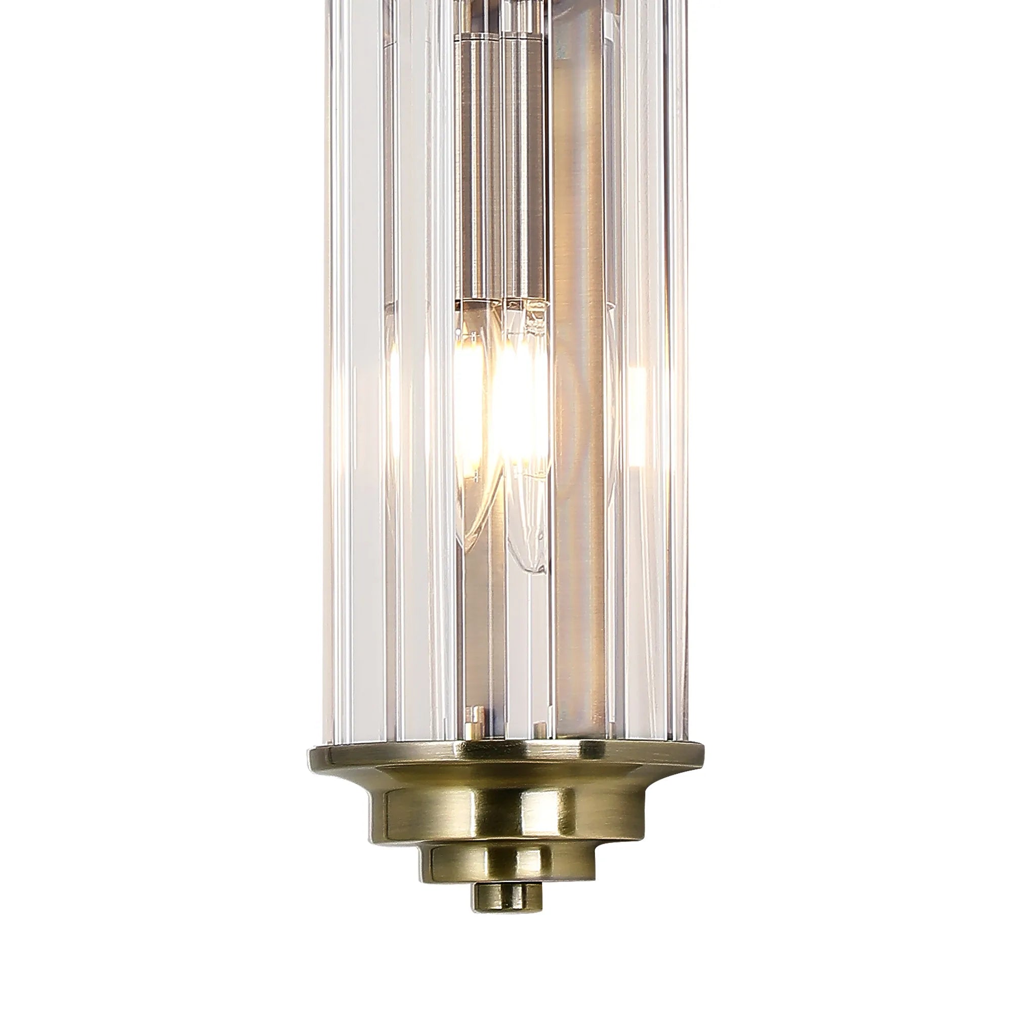 Clarin 2lt Crystal Wall Light- Various Finishes