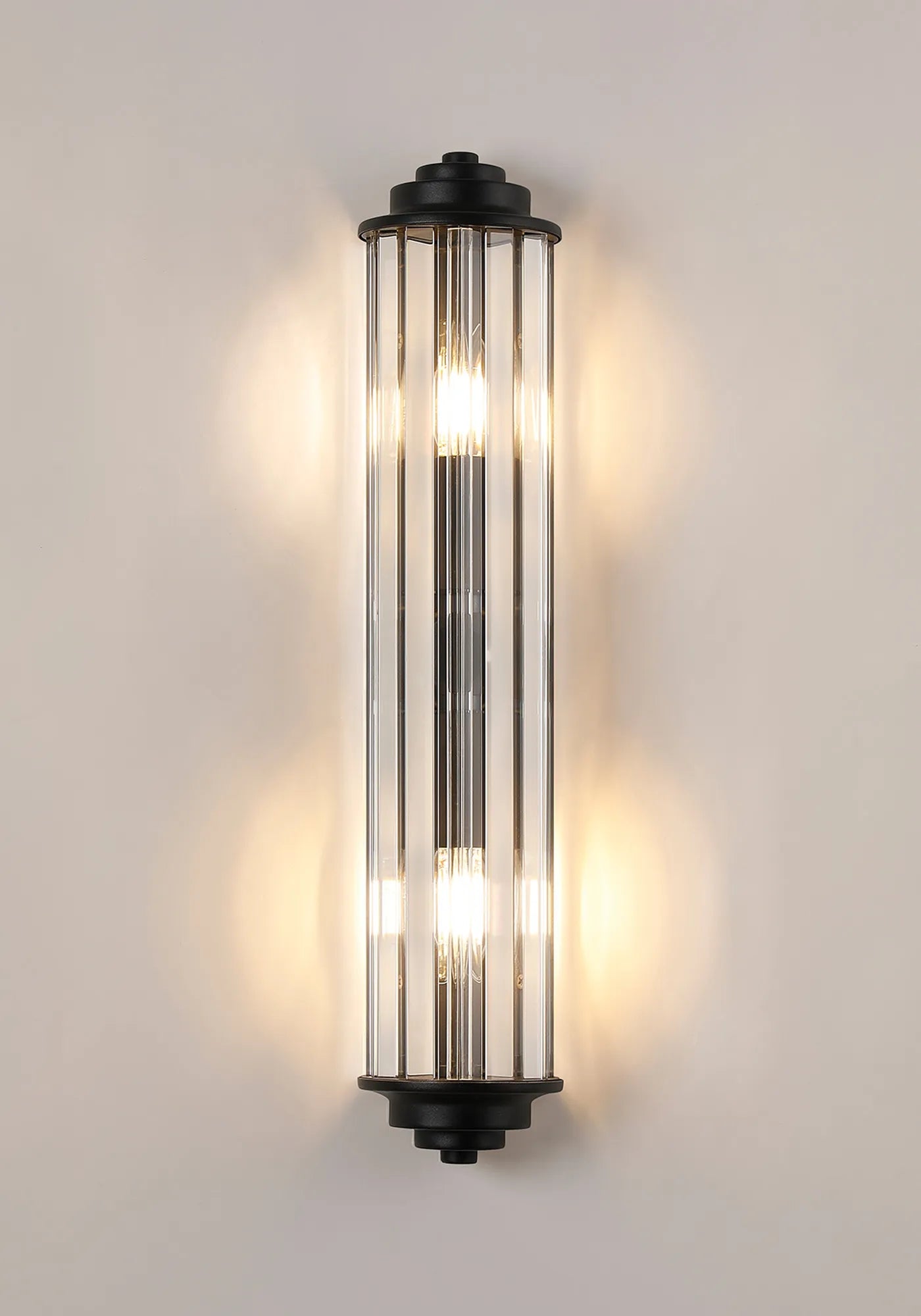 Clarin 2lt Crystal Wall Light- Various Finishes