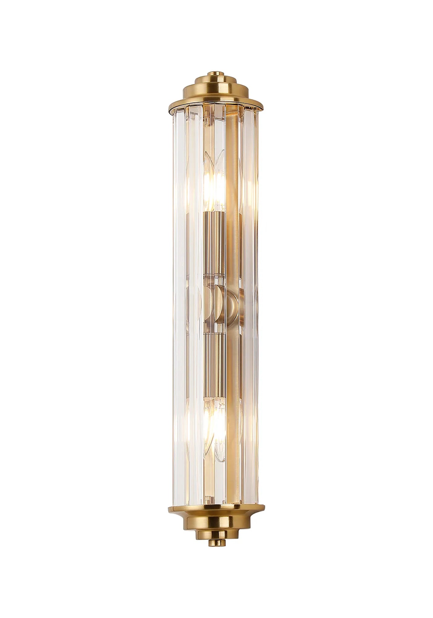 Clarin 2lt Crystal Wall Light- Various Finishes