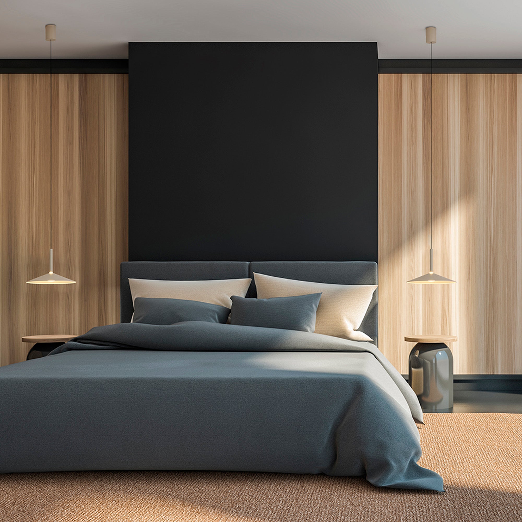 Calice LED Rise and Fall Pendant - Various Colours & Sizes