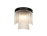 Camden Wall Light, 2 Light E14, Brown Oxide